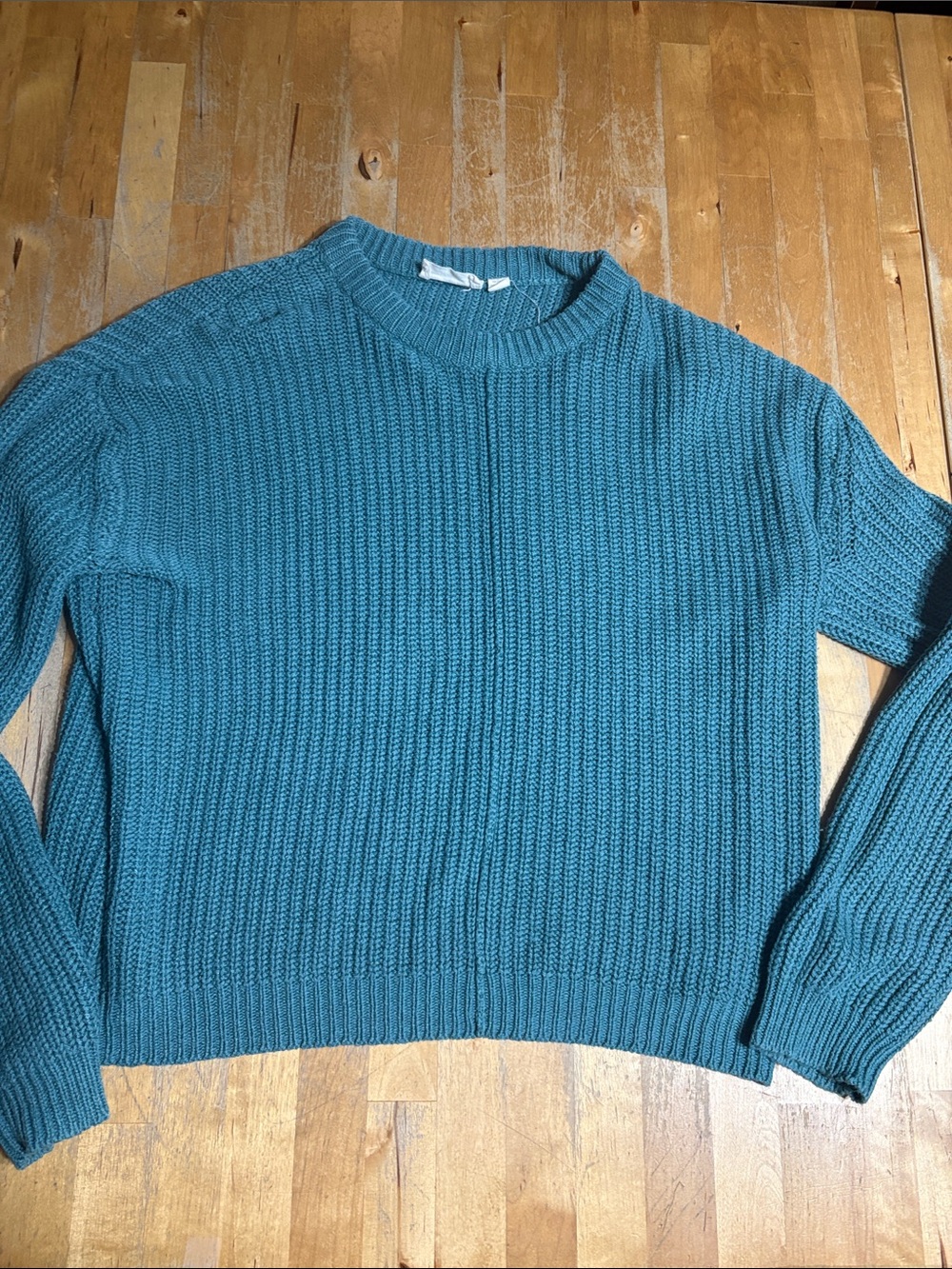 Retrod Women’s Teal Crewneck Sweater